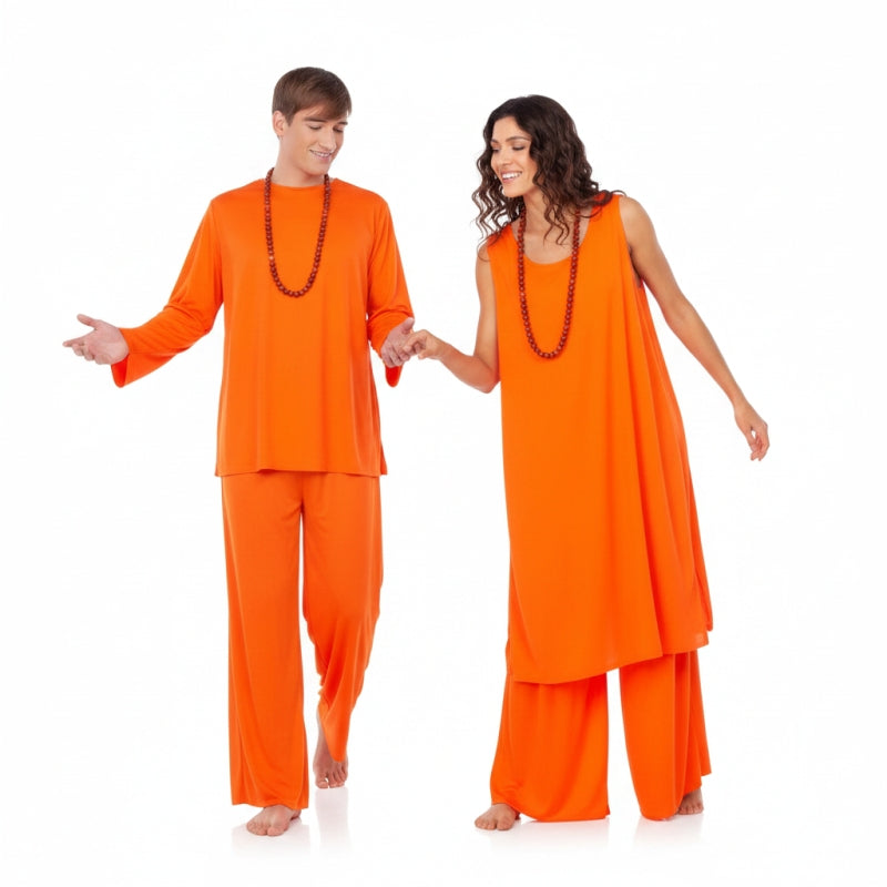 Pareja Budistas Hare Krishna