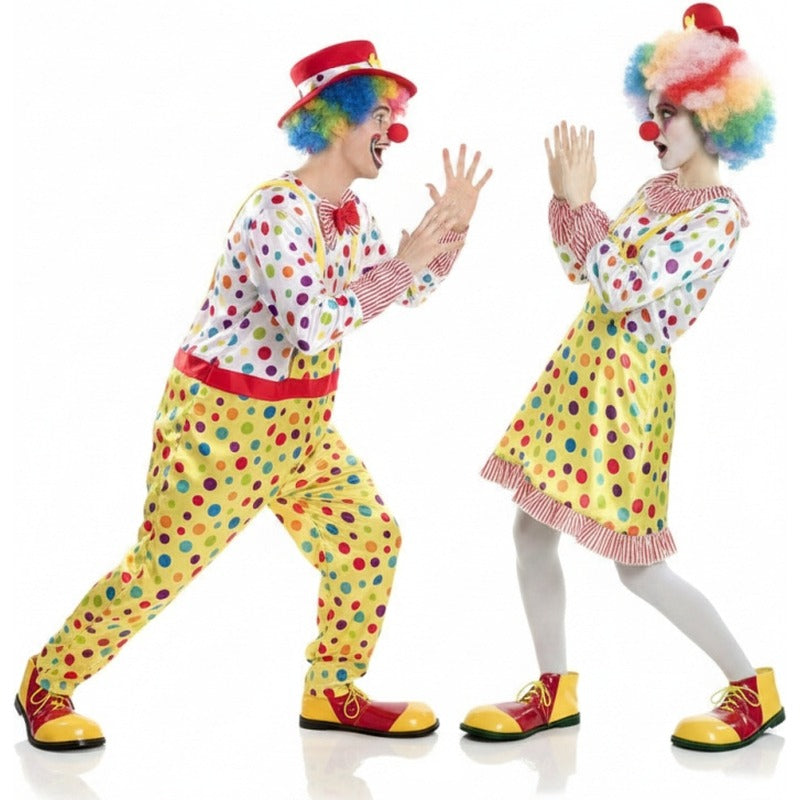 Pareja Payasos Colorines