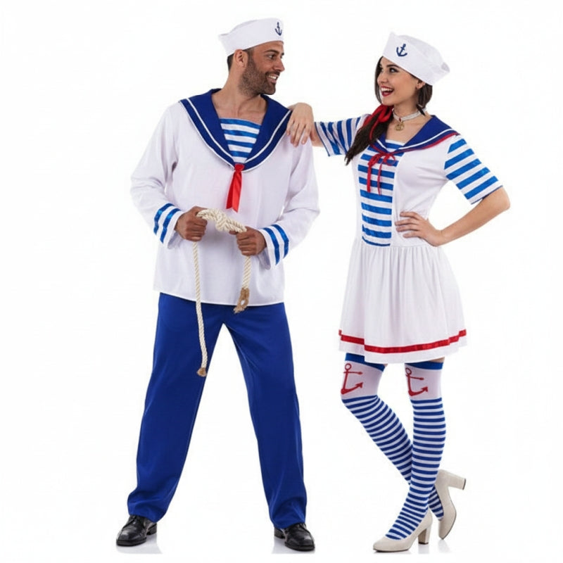 Pareja Marineros Ancla