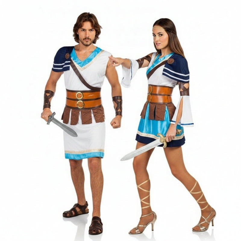 Pareja Guerreros Griegos
