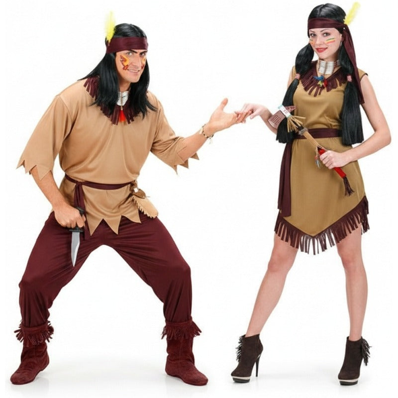Pareja de Indios Típicos