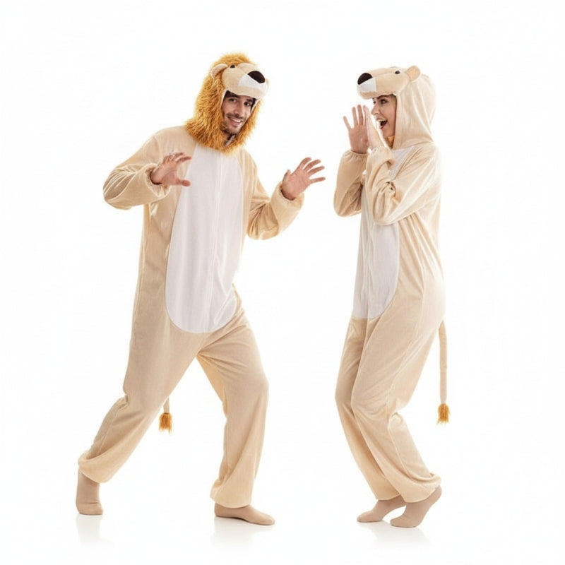 Pareja de Leones Salvajes
