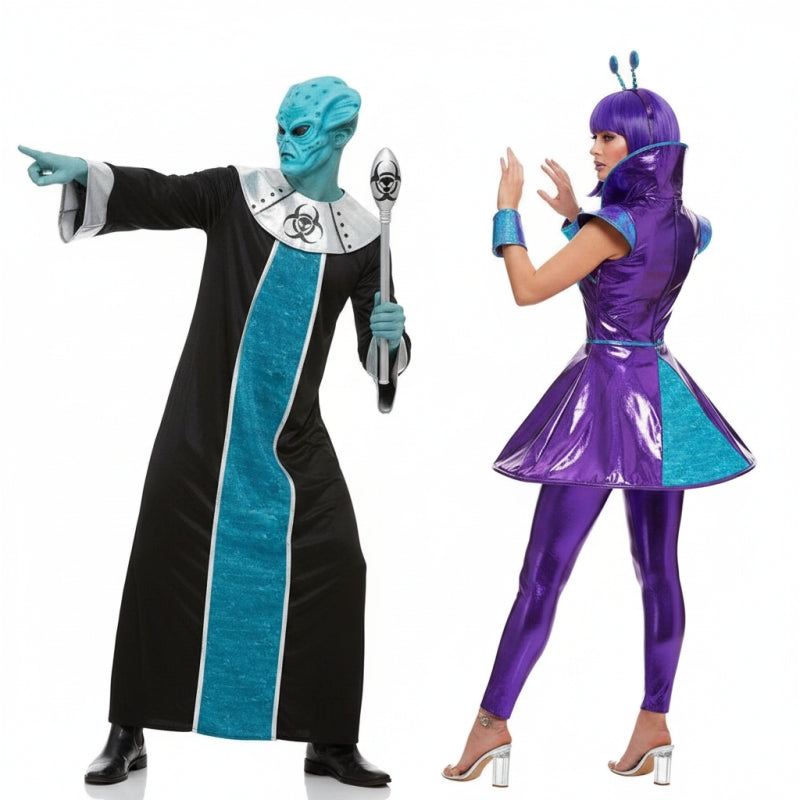 Pareja de Alienígenas Deluxe