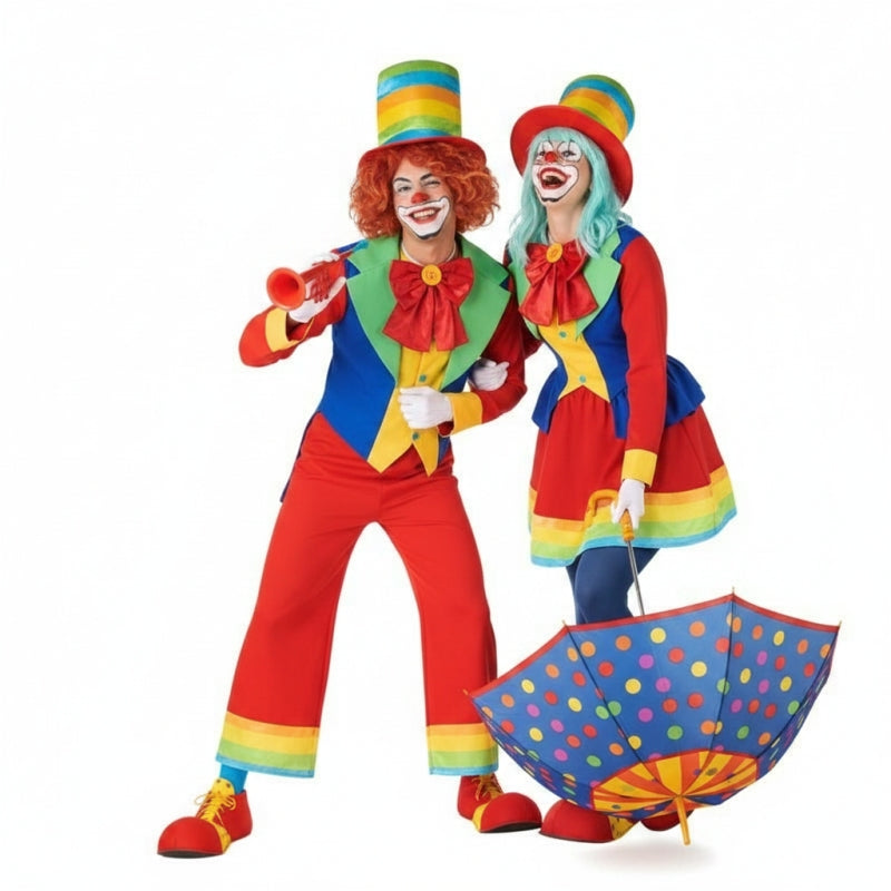 Pareja de Payasos Micolor