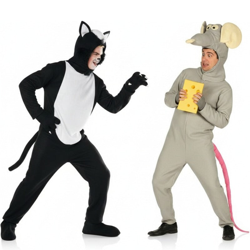 Pareja de Gato y Rata