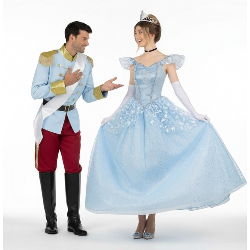 Pareja de Príncipe y Cenicienta Deluxe