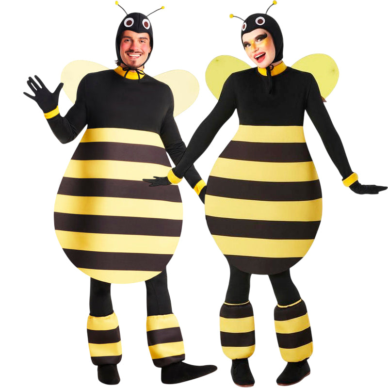 Pareja de Abejas Rechonchas