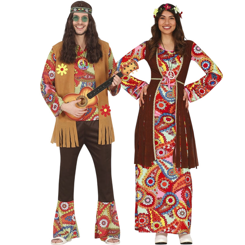 Hippies Ashbury para disfrazarte en pareja