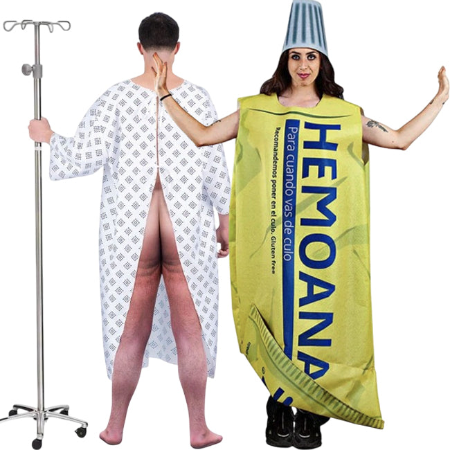 Paciente y Hemoanal para disfrazarte en pareja 2