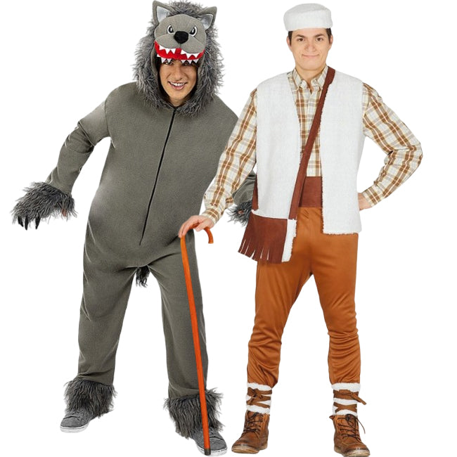 Pareja de Fábula El Pastor y el Lobo