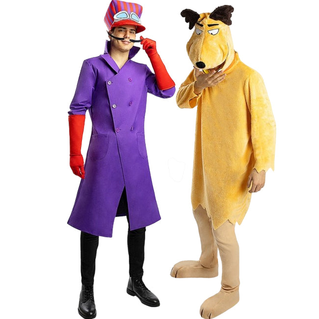 Pareja de Pierre Nodoyuna y Patán de Los Autos Locos