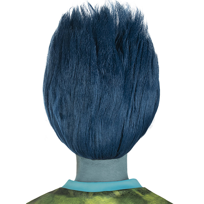 Peluca de Troll Branch para hombre Espalda