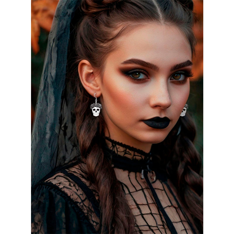 Pendientes calavera
