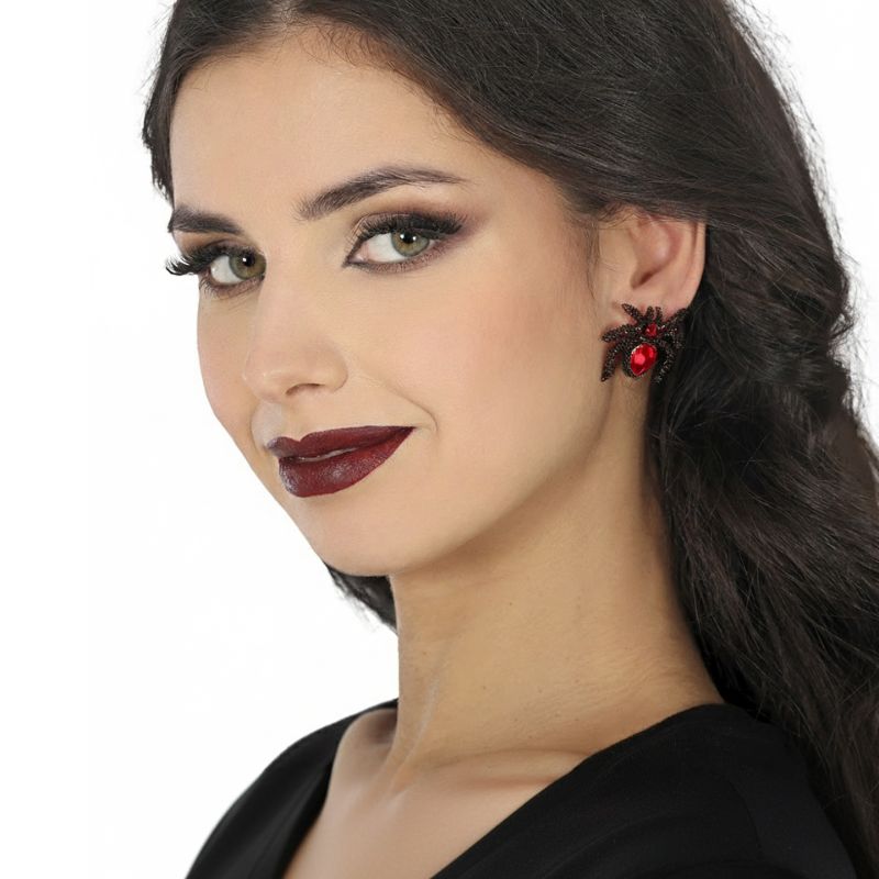 Pendientes Araña Negra