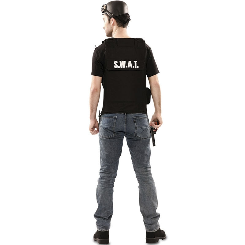 Chaleco Antibalas SWAT Espalda