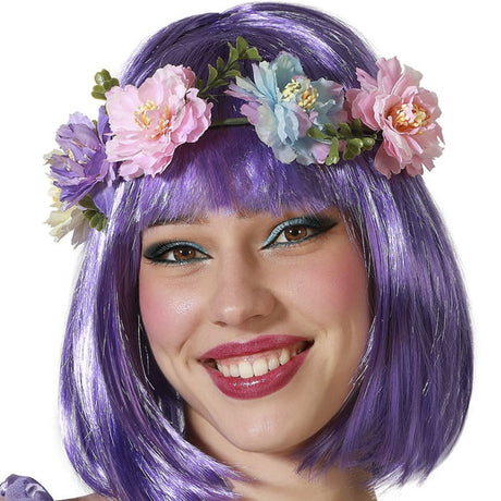 Corona de flores de Hada