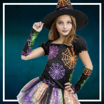 Disfraces de Bruja para niña