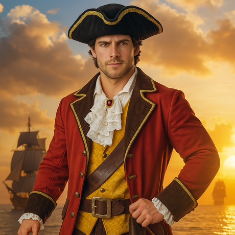 Disfraces Piratas, bucaneros y corsarios para hombre
