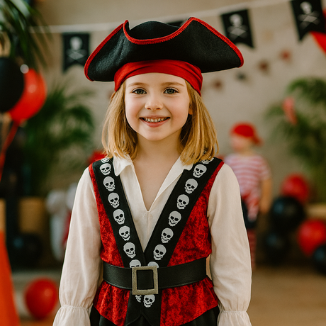 Disfraces Piratas, bucaneras y corsarias para niña
