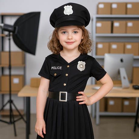 Disfraces de Policía para niña