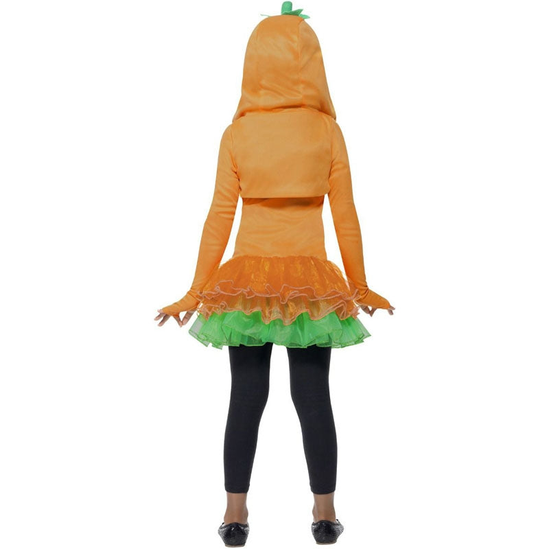 Disfraz de Calabaza con tutú para niña espalda