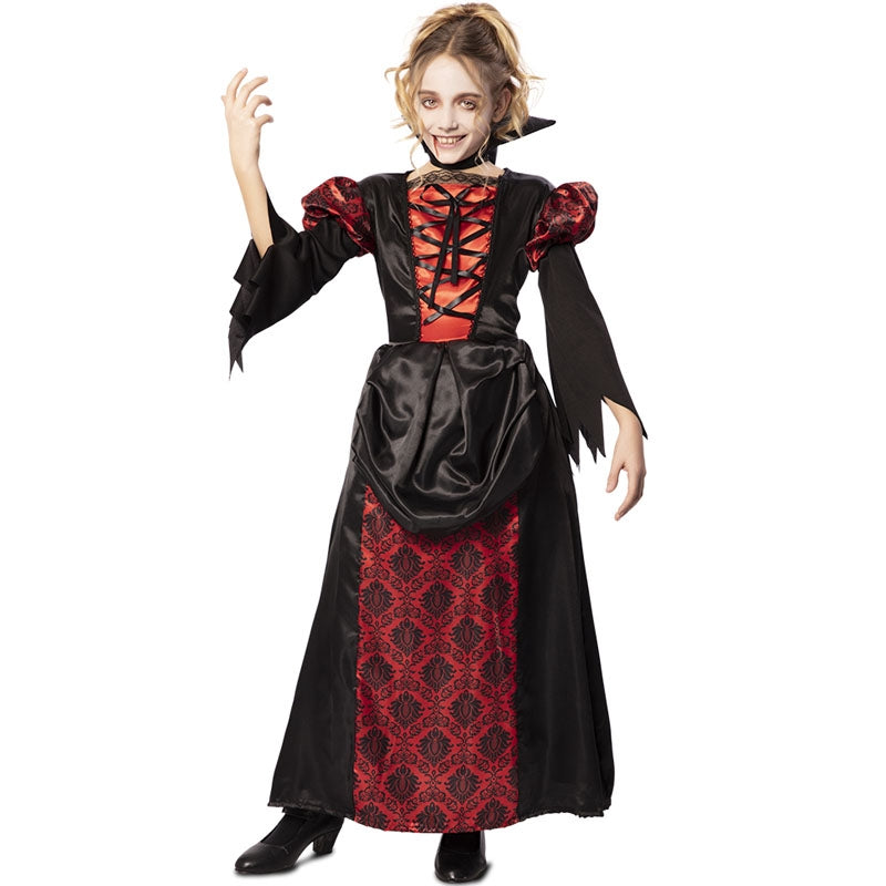Disfraz de Reina Vampira para niña Perfil
