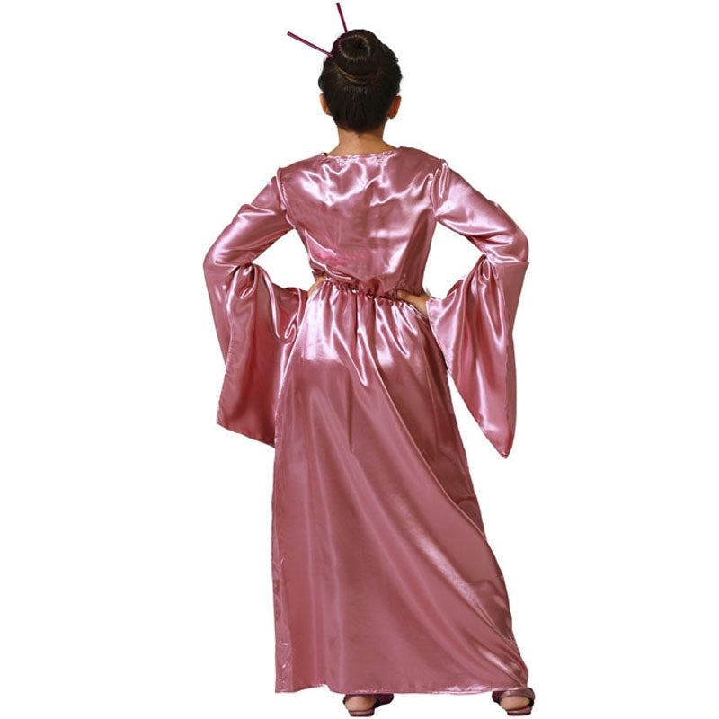 Disfraz de Geisha Tokyo para niña Espalda