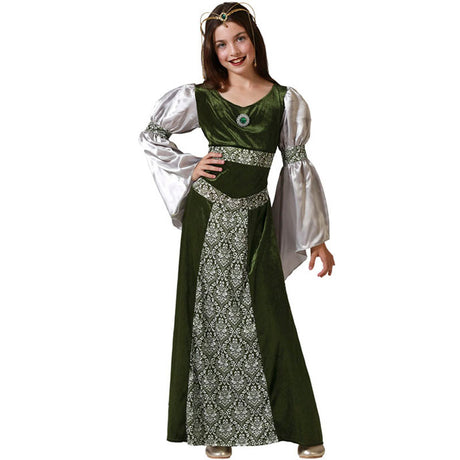 Disfraz para niña de Princesa medieval elegante