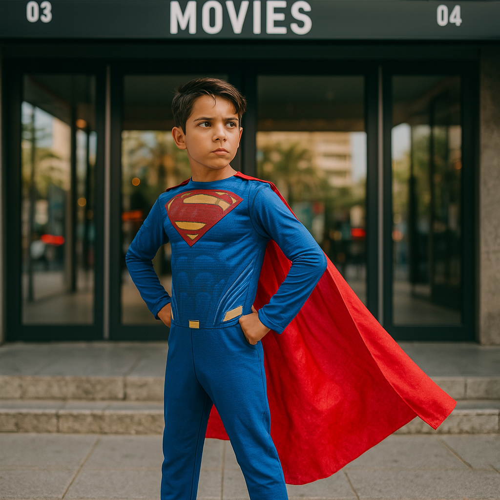 Disfraz de Superhéroe Superman classic para niño