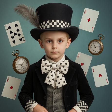 Disfraces de sombrerero loco para niño