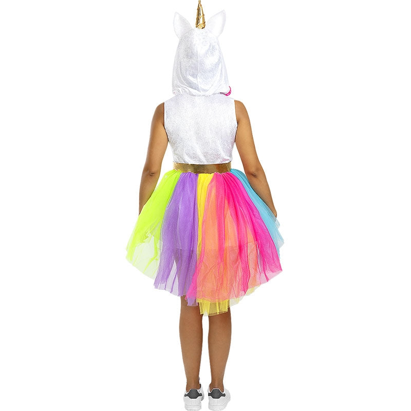 Disfraz de Unicornio sexy para mujer Espalda