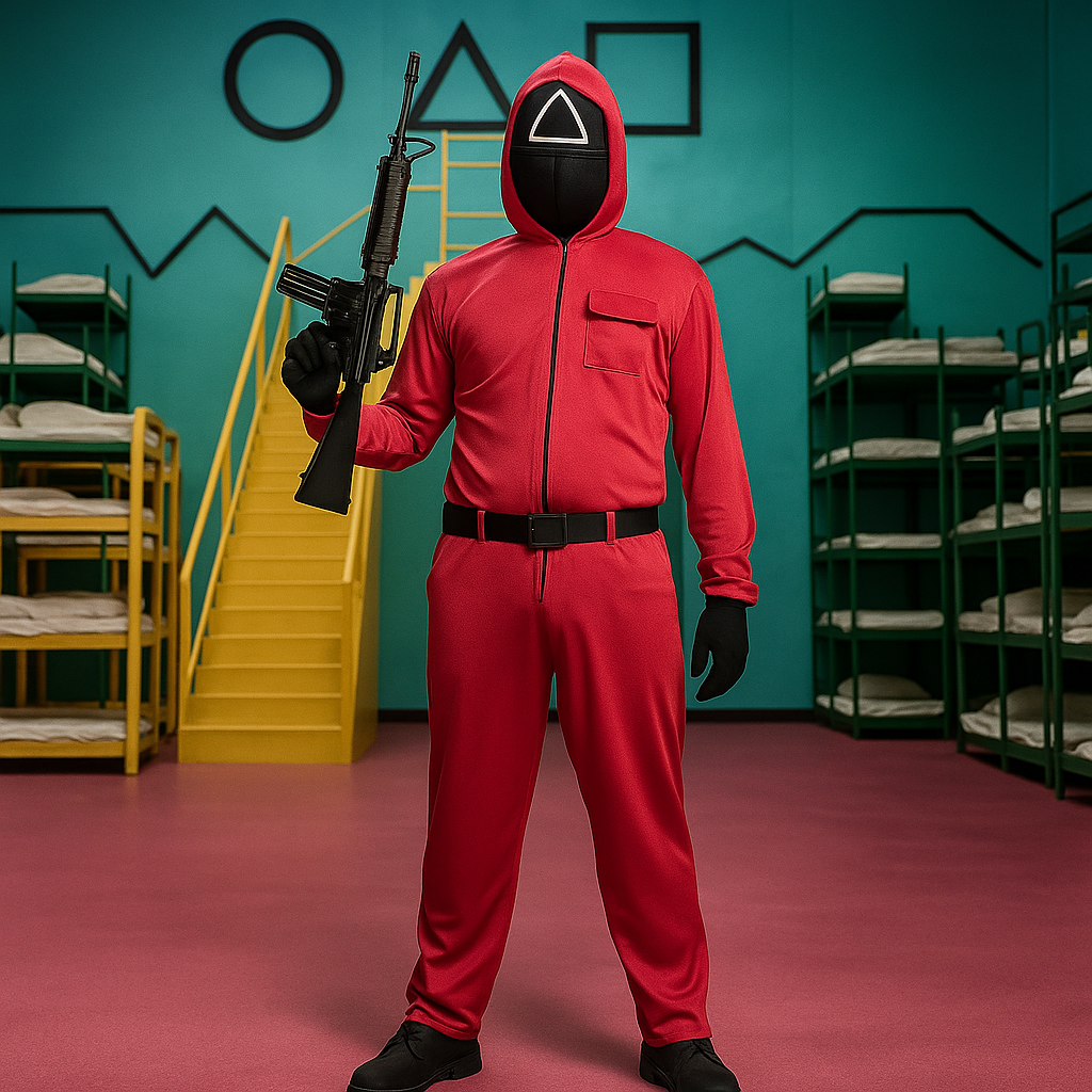 Disfraz de El Juego del Calamar para adulto