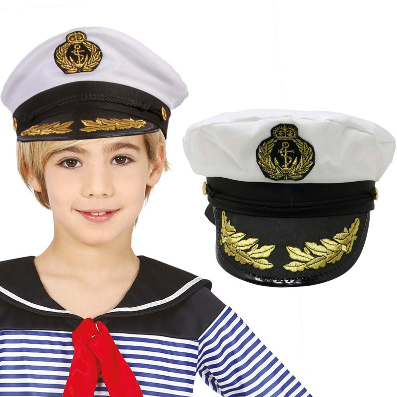 Gorra capitán infantil
