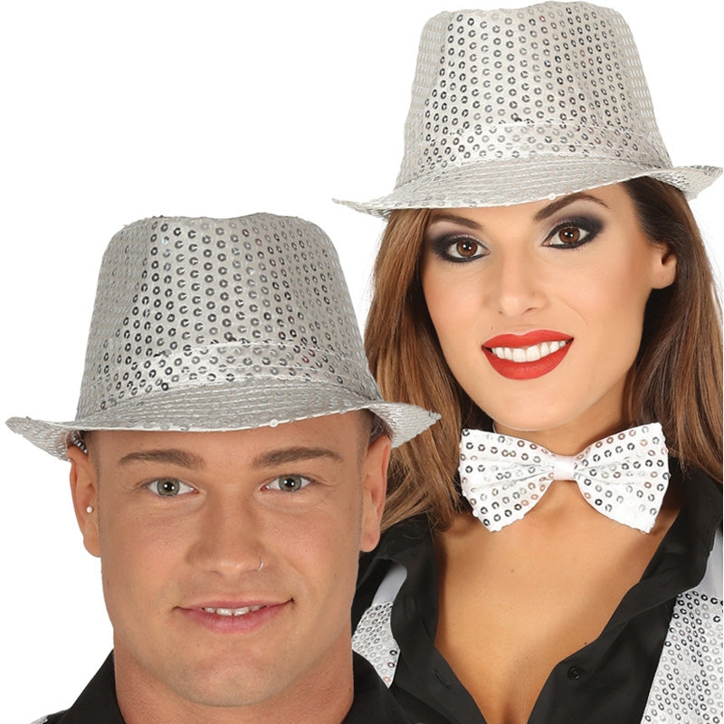 Gorro Lentejuelas Plata