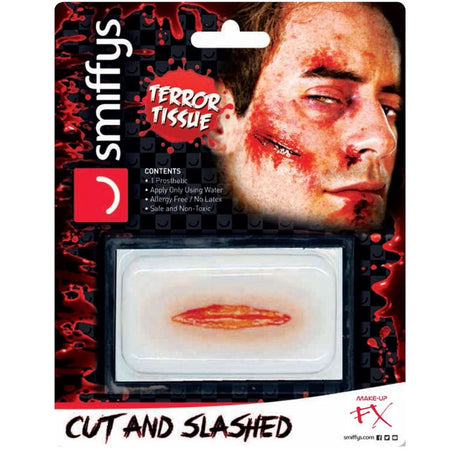 Herida corte Halloween