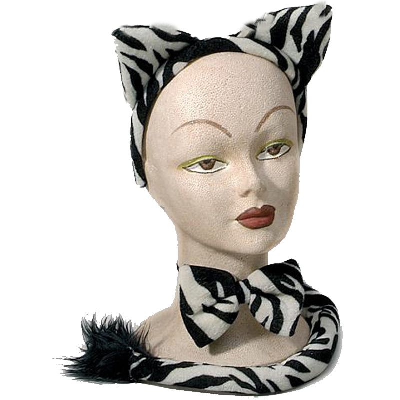 Kit Accesorio Disfraz de Cebra