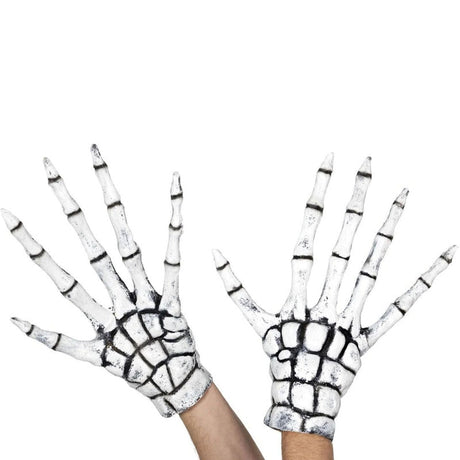 Manos Esqueleto látex