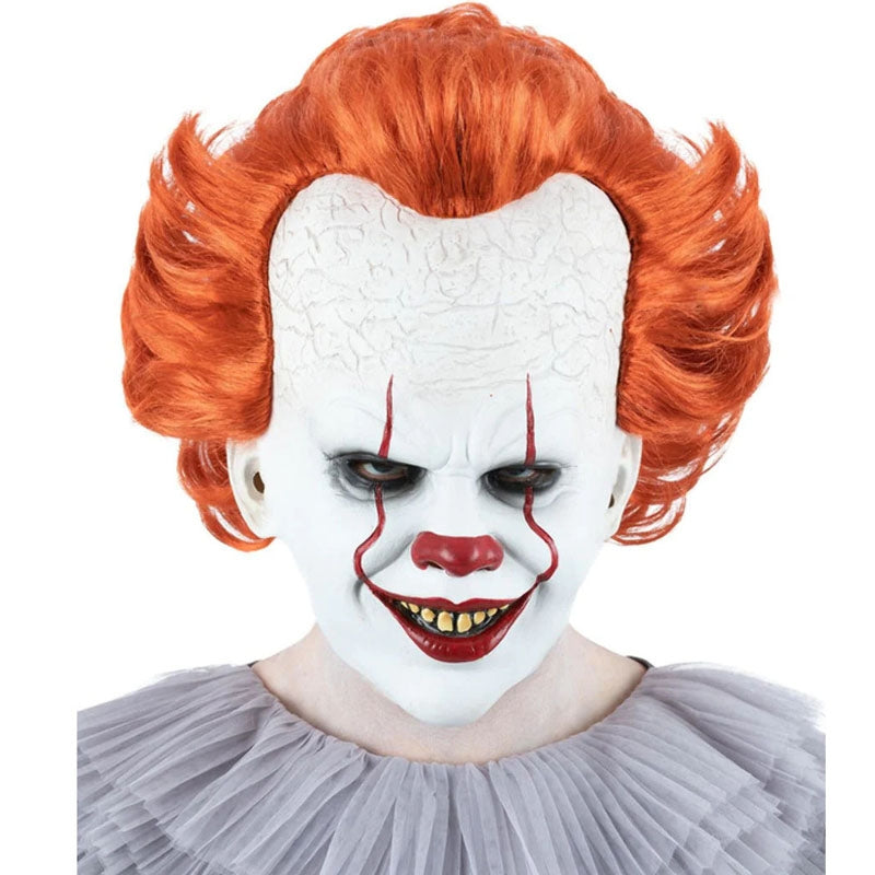 Máscara Payaso IT con pelo