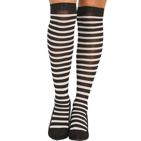 Medias Blancas con rayas mujer