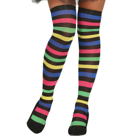 Medias Rayas Multicolor mujer