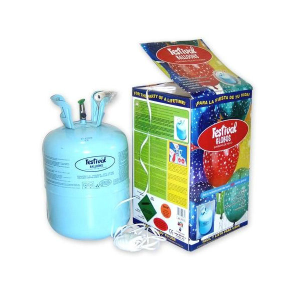 Helio Globos Bombona azul