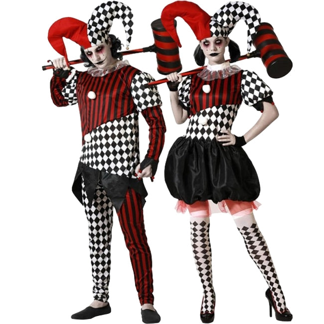 Pareja de Arlequines Oscuros