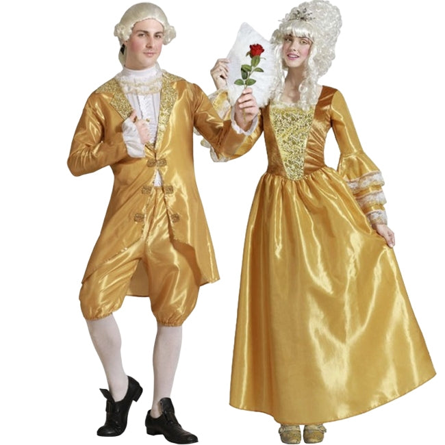 Pareja de Cortesanos Dorados