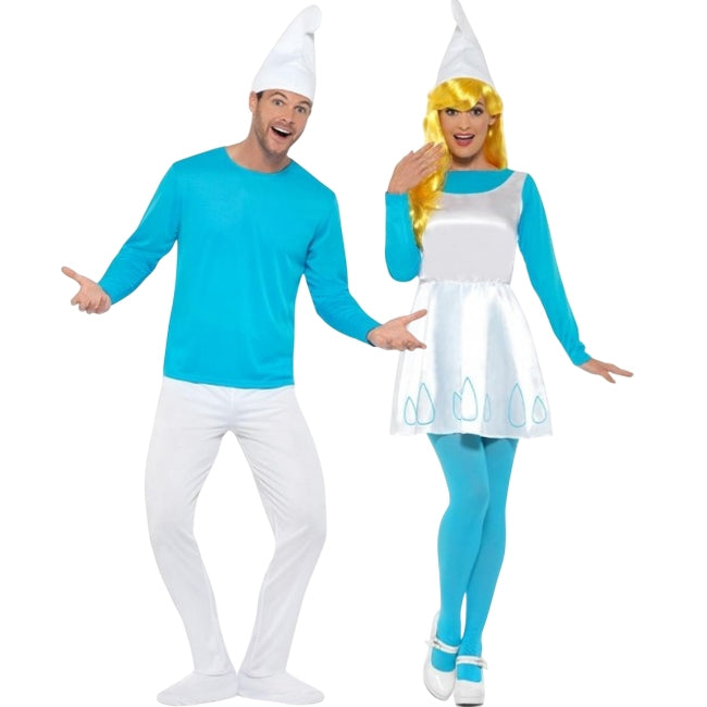 Pareja de Los Pitufos