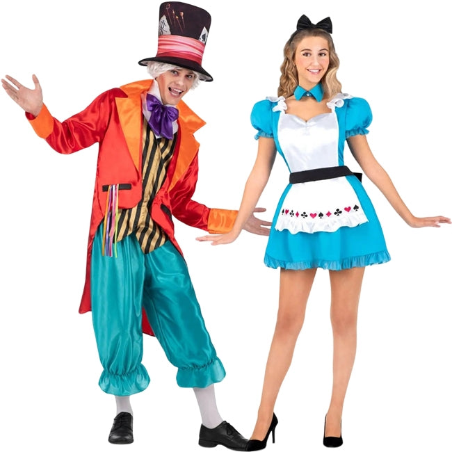 Sombrerero y Alicia de Lewis Carroll para disfrazarte en pareja