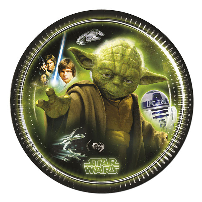 Platos medianos Cumpleaños Star Wars®
