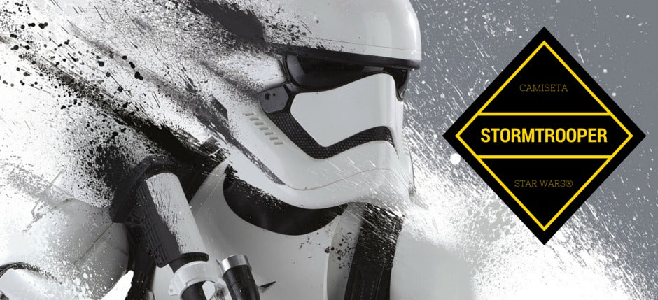 Disfrazarse de Stormtrooper con una simple camiseta