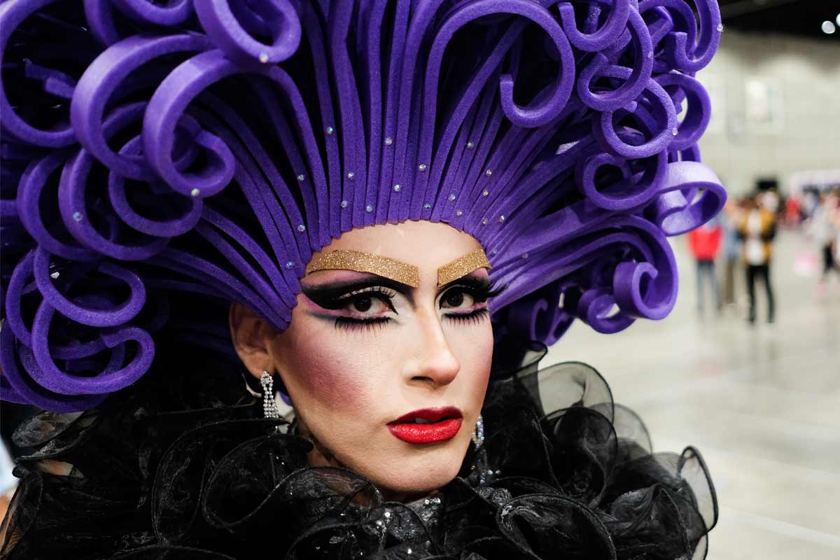 cómo hacer disfraz drag queen