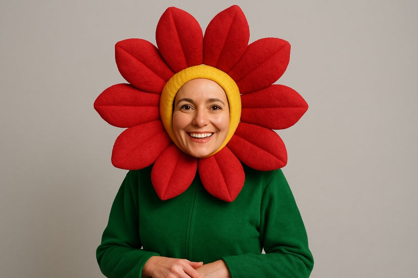 Cómo hacer un disfraz de flor paso a paso