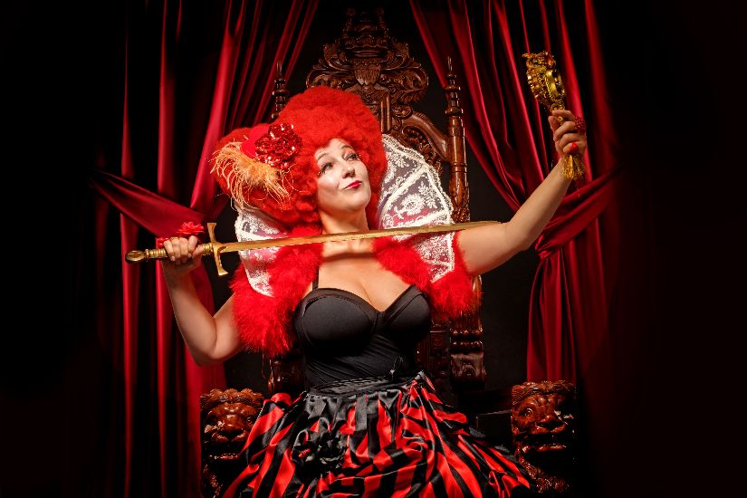 maquillajes de la reina de corazones